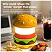 Altoparlante Burger Led Creativo - Luce Notturna E Macchina Per Il Rumore Bianco - Foto miniatura 5