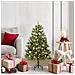 Albero di Natale artificiale pieghevole con coni Verde 120 cm - Foto miniatura 2