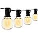 Catena Luminosa Globo E12 Da 15m Con 25 Led E Lampadina Di Ricambio - Spina Eu 220v - Foto miniatura 1