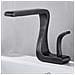 Rubinetto per lavabo da bagno, Blackswan, tipo M9, modello nero anticato, misura 18,5 cm - Foto miniatura 2