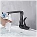 Rubinetto per lavabo da bagno, Blackswan, tipo M9, modello nero anticato, misura 18,5 cm - Foto miniatura 3