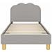 Struttura letto bambini con testata Grigio Chiaro 80x160 cm - Foto miniatura 4