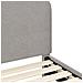 Struttura letto bambini con testata Grigio Chiaro 80x160 cm - Foto miniatura 7