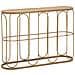 Console Samui In Ferro E Rattan Naturale — 110x32x77 Cm - Foto miniatura 1