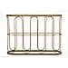 Console Samui In Ferro E Rattan Naturale — 110x32x77 Cm - Foto miniatura 2