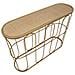 Console Samui In Ferro E Rattan Naturale — 110x32x77 Cm - Foto miniatura 4