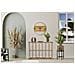 Console Samui In Ferro E Rattan Naturale — 110x32x77 Cm - Foto miniatura 8