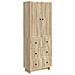 Set di armadi 2 pcs 66 x 34,5 x 90 cm Legno ingegnerizzato - Foto miniatura 1