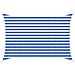 Telo Ombra Blu e Bianco 2 x 3 m HDPE - Foto miniatura 1