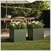 Vaso da giardino 2 pz Verde Oliva 20 x 20 x 20 cm - Foto miniatura 2