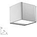 LED-W-ATLAS / 6W - Applique bianca dalla forma cubica con luce led 6 watt 3500 kelvin - Foto miniatura 1