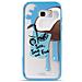 Cover PC+TPU per Samsung Galaxy A3 2017 4.7" "Summer Juice" Coconut Azzurro - Foto miniatura 1