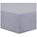 Drap Housse 140x190cm Gris Clair - Foto miniatura 3