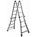 Briko Blu Telescoping Ladder Aluminium, blue - Ladders (51. 2 Cm, 150 Kg, 14 Kg, 62 Mm, 15. 2 Cm, 14. 8 Cm).  - Foto miniatura 3