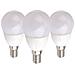 Kit x3 Lampadine LED Mini Goccia E14 G45 6W Luce Naturale - Foto miniatura 1