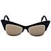 0908-009-000 Occhiali da Sole, Nero (Nero), 59.0 Donna - Foto miniatura 1