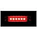 Set 20 Pz, Luce Ingombro A 6 Led, Montaggio In Superficie, 12/24v - Rosso - Foto miniatura 2