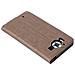 Custodia Compatibile Con Nokia Lumia 950 In Bruno Caffè - Coperchio Protettiva Con Chiusura Magnetica, Funzione Stand E Tasca Per Le Carte - Foto miniatura 3