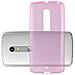 Custodia Compatibile Con Motorola Moto X Play In Rosa Transparente - Coperchio Protettivo In Silicone Tpu Flessibile - Foto miniatura 1