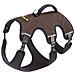 Pettorina Ergonomica Per Cani Taglia Molto Grande Ergotrekking P Large, Sei Chiusure Con Microregolazione, Morbida Imbottitura, Riflettente, Ideale Per Escursioni, Marrone - Foto miniatura 1