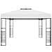 Gazebo Da Giardino In Acciaio Verniciato 4x3x2,7 M Antracite - Foto miniatura 3