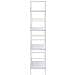 Scaffale Libri 4 Ripiani Bianco 60x27,6x124,5 Legno Multistrato - Foto miniatura 4