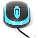 Mouse Omega Ottico Blu E Nero Om06vbl Con Cavo Usb 125cm - 800dpi - 2 Tasti + Rotella Scroller - Design Simmetrico - Foto miniatura 2