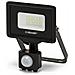 Padlight5, Proiettore Led Smd 10w Ip44, Nero 6500k. Con Ir - Foto miniatura 1