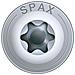 Spax 251010802805 Viti Per Costruzioni In Legno, 8,0 X 280 Mm, 50 Pezzi, T-star Plus, Testa Piatta, Filettatura Parziale, 4tagliare, Wirox A3j, 251010802805 - Foto miniatura 2