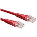 UTP Cat. 6 1m 1m Cat6 U / UTP (UTP) Rosso cavo di rete - Foto miniatura 1