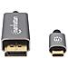 354844 cavo e adattatore video 2 m USB tipo-C DisplayPort Nero, Argento - Foto miniatura 3