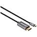 354844 cavo e adattatore video 2 m USB tipo-C DisplayPort Nero, Argento - Foto miniatura 2