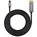 354844 cavo e adattatore video 2 m USB tipo-C DisplayPort Nero, Argento - Foto miniatura 5