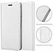 Custodia Compatibile Con Huawei P8 In Classy Argento - Coperchio Protettiva Con Chiusura Magnetica, Funzione Stand E Tasca Per Le Carte - Foto miniatura 7