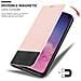 Custodia Compatibile Con Samsung Galaxy S10e In Oro Rosato Nero - Coperchio Protettiva Con Chiusura Magnetica, Funzione Stand E Tasca Per Le Carte - Foto miniatura 6