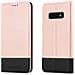 Custodia Compatibile Con Samsung Galaxy S10e In Oro Rosato Nero - Coperchio Protettiva Con Chiusura Magnetica, Funzione Stand E Tasca Per Le Carte - Foto miniatura 8