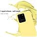 Custodia Compatibile Con Samsung Galaxy S20 Ultra In Liquid Giallo - Coperchio Protettivo In Silicone Tpu Flessibile - Foto miniatura 3