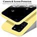 Custodia Compatibile Con Samsung Galaxy S20 Ultra In Liquid Giallo - Coperchio Protettivo In Silicone Tpu Flessibile - Foto miniatura 5