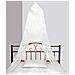 Zanzariera Per Letto A Baldacchino, Ø 65 X 230 Cm, Bianco - Foto miniatura 3