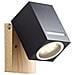 Galeni Applique Da Esterno - Nero / colore Naturale - Metallo / vetro Gu10 1x20w - Foto miniatura 1