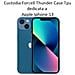 Thunder Custodia Tpu Silicone Cover Case Per Apple Iphone 13 Black - Foto miniatura 2