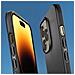 Cover Iphone 14 Pro Max Bi-materia Anti-shock Ultrasottile Spigen Thin Fit Nera - Foto miniatura 2