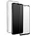 Cover Per Motorola E22i / E22 Trasparente + Vetro Temperato 9h Nero - Foto miniatura 1