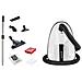 Select Aspirapolvere a Traino con Sacco Potenza 650 Watt Colore Bianco - Foto miniatura 1