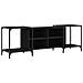 Mobile Porta Tv Nero 153x37x50 Cm In Legno Multistrato - Foto miniatura 2