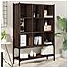 Libreria Rovere Marrone 102x30x141,5 Cm In Legno Multistrato - Foto miniatura 1