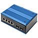 Switch Gigabit Ethernet PoE a 4+2 porte industriale - Foto miniatura 1