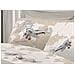 Completo Lenzuola Linea Pensieri Delicati 100% Cotone Disegno Aerei Singolo Beige - Foto miniatura 4