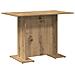 Tavolo Pranzo Rovere Artigianale 110x60x75 Cm Legno Multistrato - Foto miniatura 8