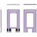 KCZV0 supporto per personal communication Supporto passivo Telefono cellulare /smartphone, Tablet /UMPC Viola - Foto miniatura 2